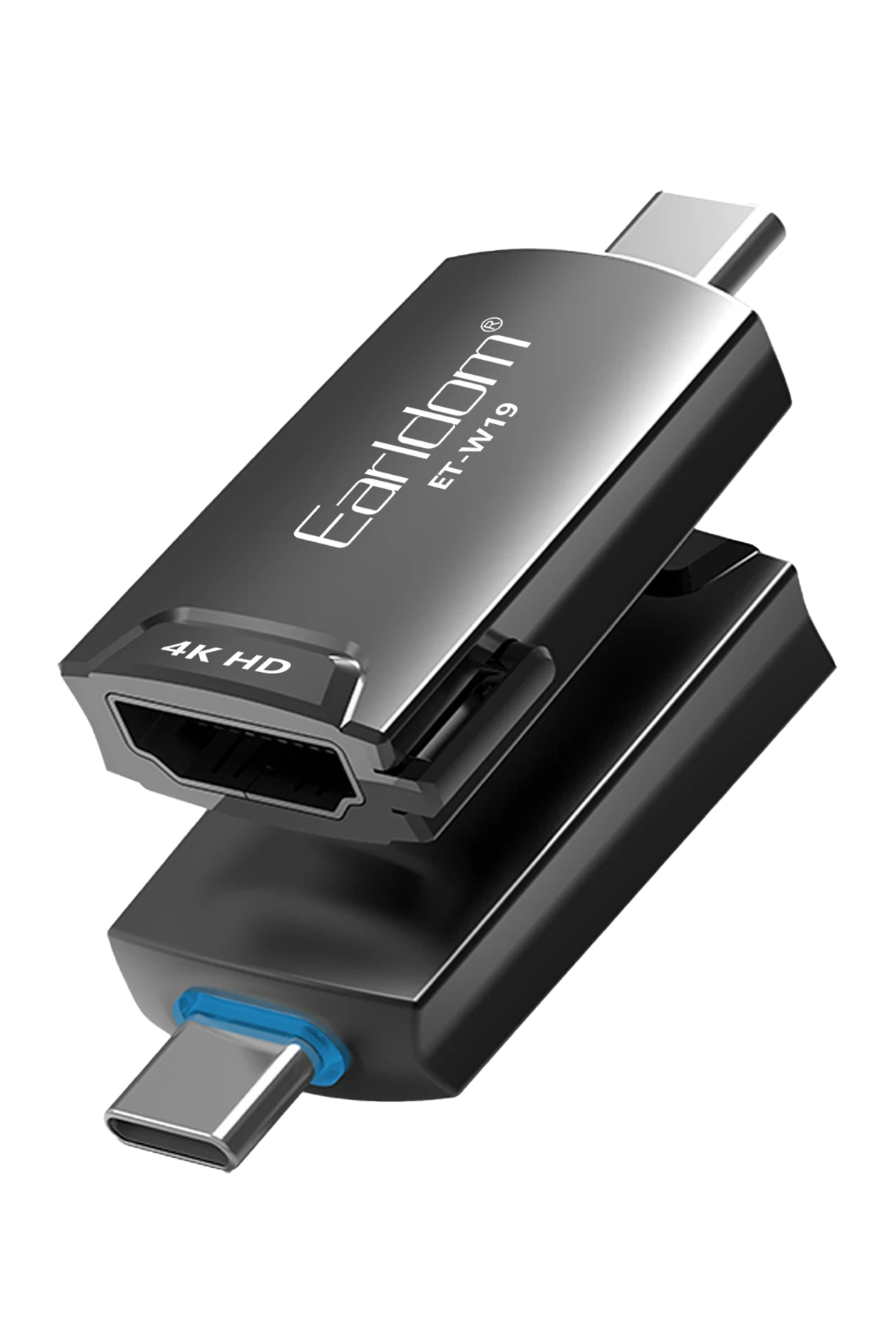 Earldom W19 4K Tak Çalıştır Type-C to HDMI Dönüştürücü