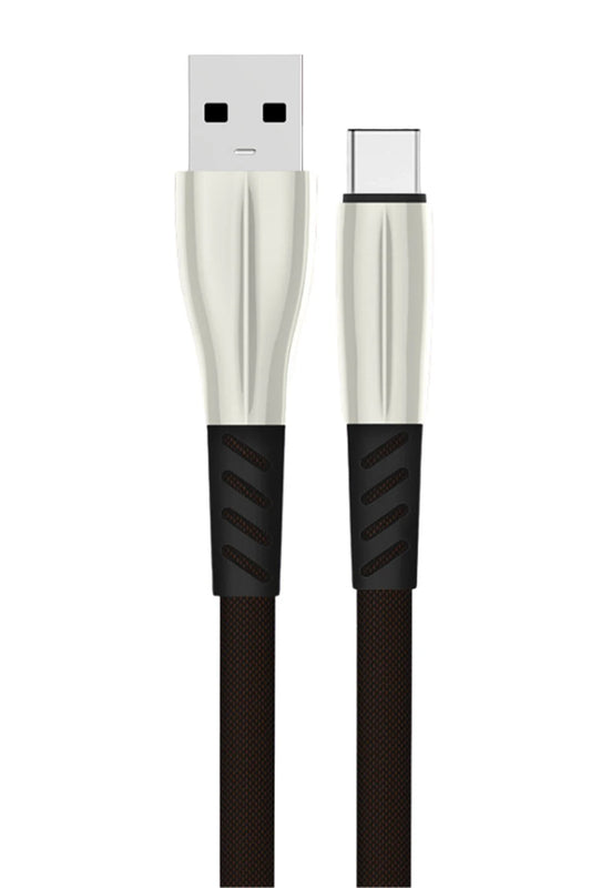 Konfulon S90 Metal Uçlu Type-C Kablo 1M 2.4A