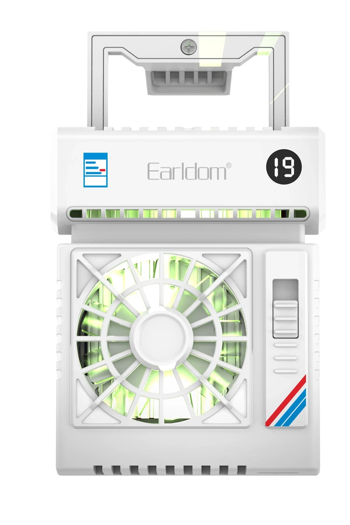 Earldom F23 Dijital Göstergeli RGB Radyatör Telefon Soğutucu Fan