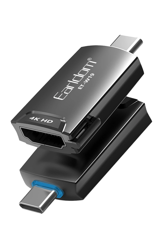 Earldom W19 4K Tak Çalıştır Type-C to HDMI Dönüştürücü