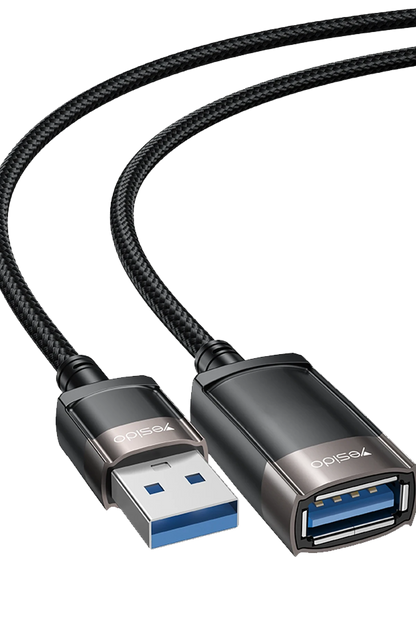 Yesido GS26 1.5M USB to Dişi USB 480 Mbps Data Aktarım Hızlı Dönüştürücü Kablo