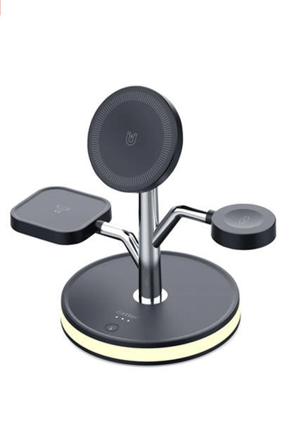 Earldom WC51 4in1 Kablosuz Masaüstü Şarj Standı