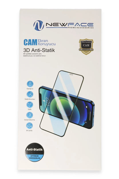 Newface 3D Antistatik Cam Ekran Koruyucu - Samsung