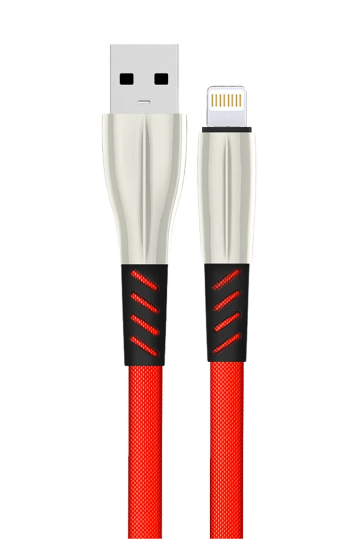 Konfulon S89 Metal Uçlu Lightning Kablo iPhone Uyumlu 1M 2.4A