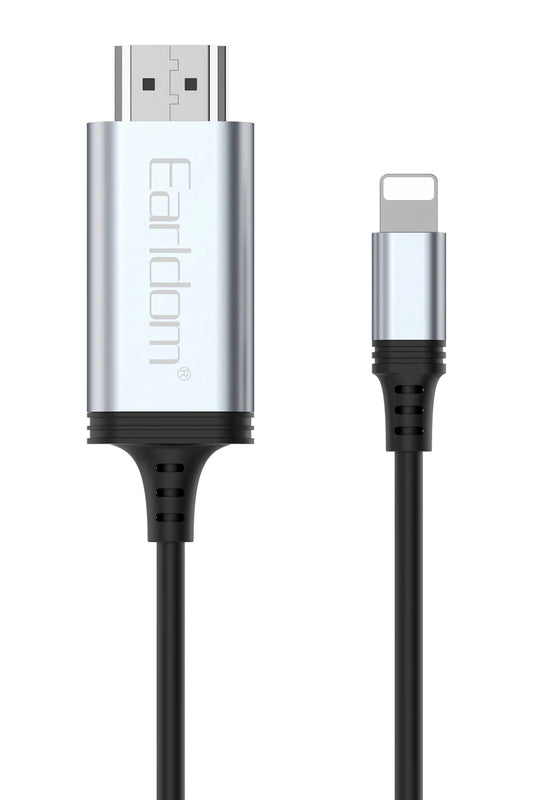 Earldom W35 2K 2M Tak Çalıştır Lightning to HDMI Dönüştürücü