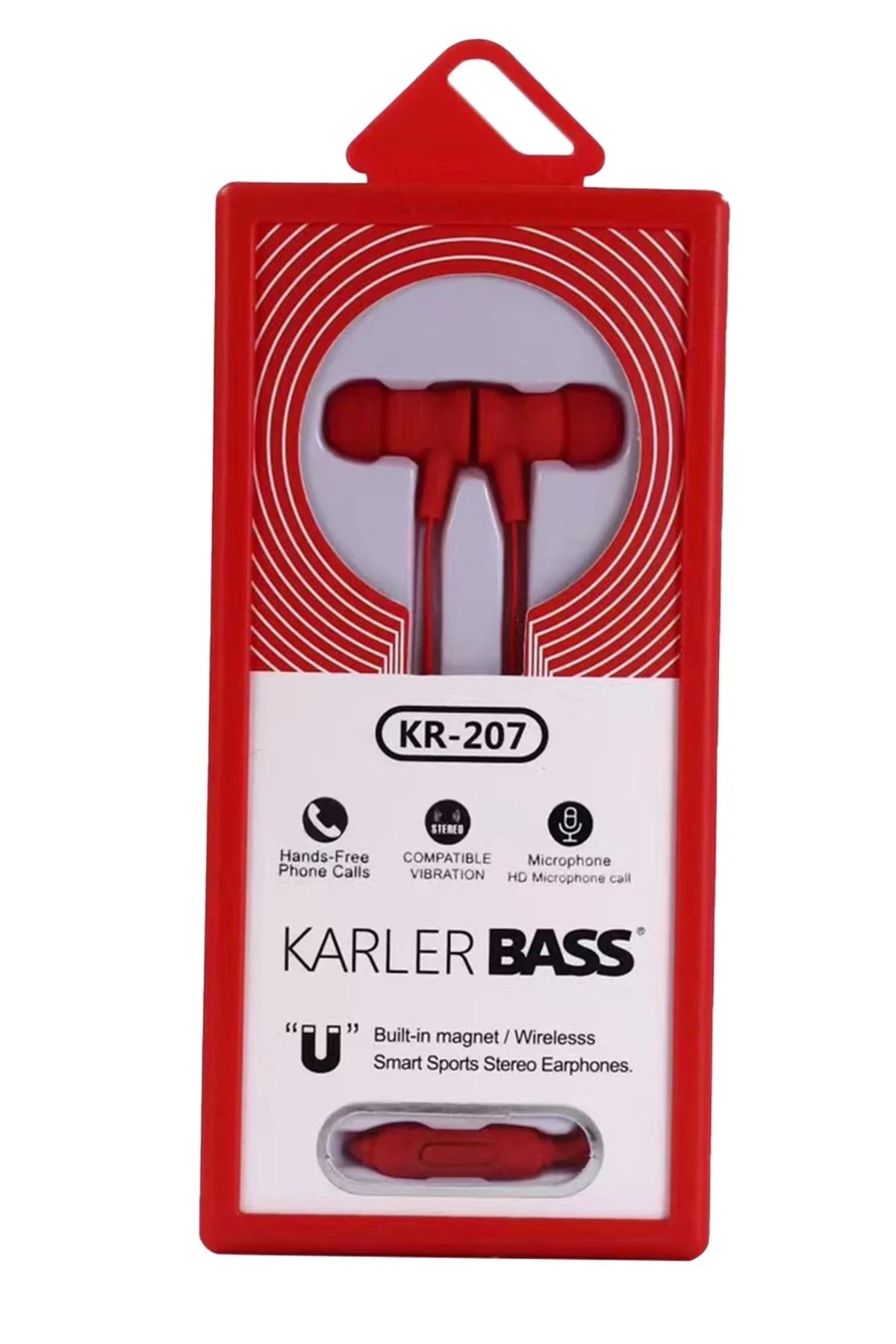 Karler Bass KR-207 Mıknatıslı Kablolu Kulaklık