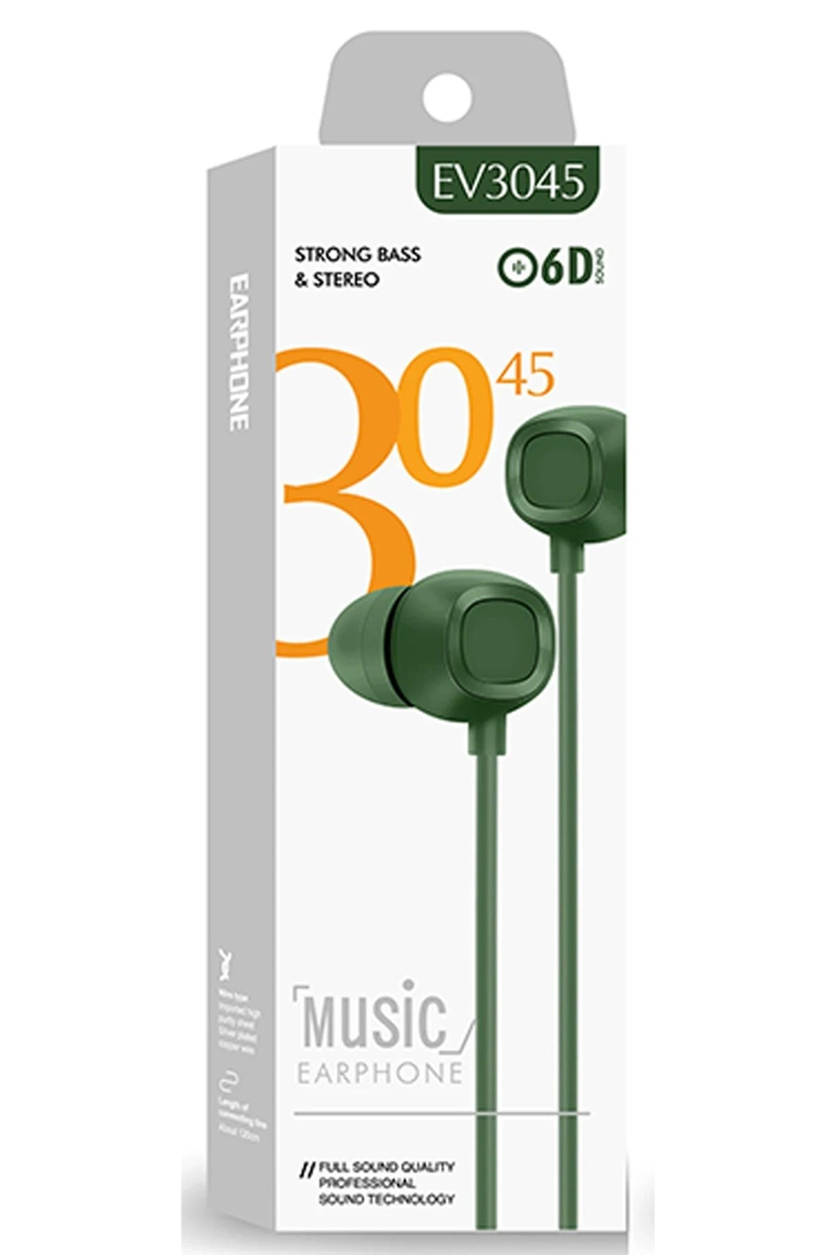 Karler Bass EV-3045 Kablolu Kulaklık
