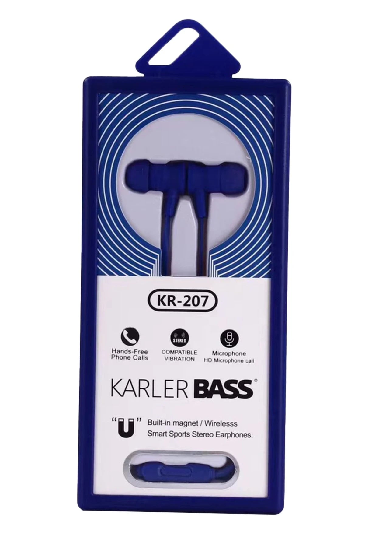 Karler Bass KR-207 Mıknatıslı Kablolu Kulaklık