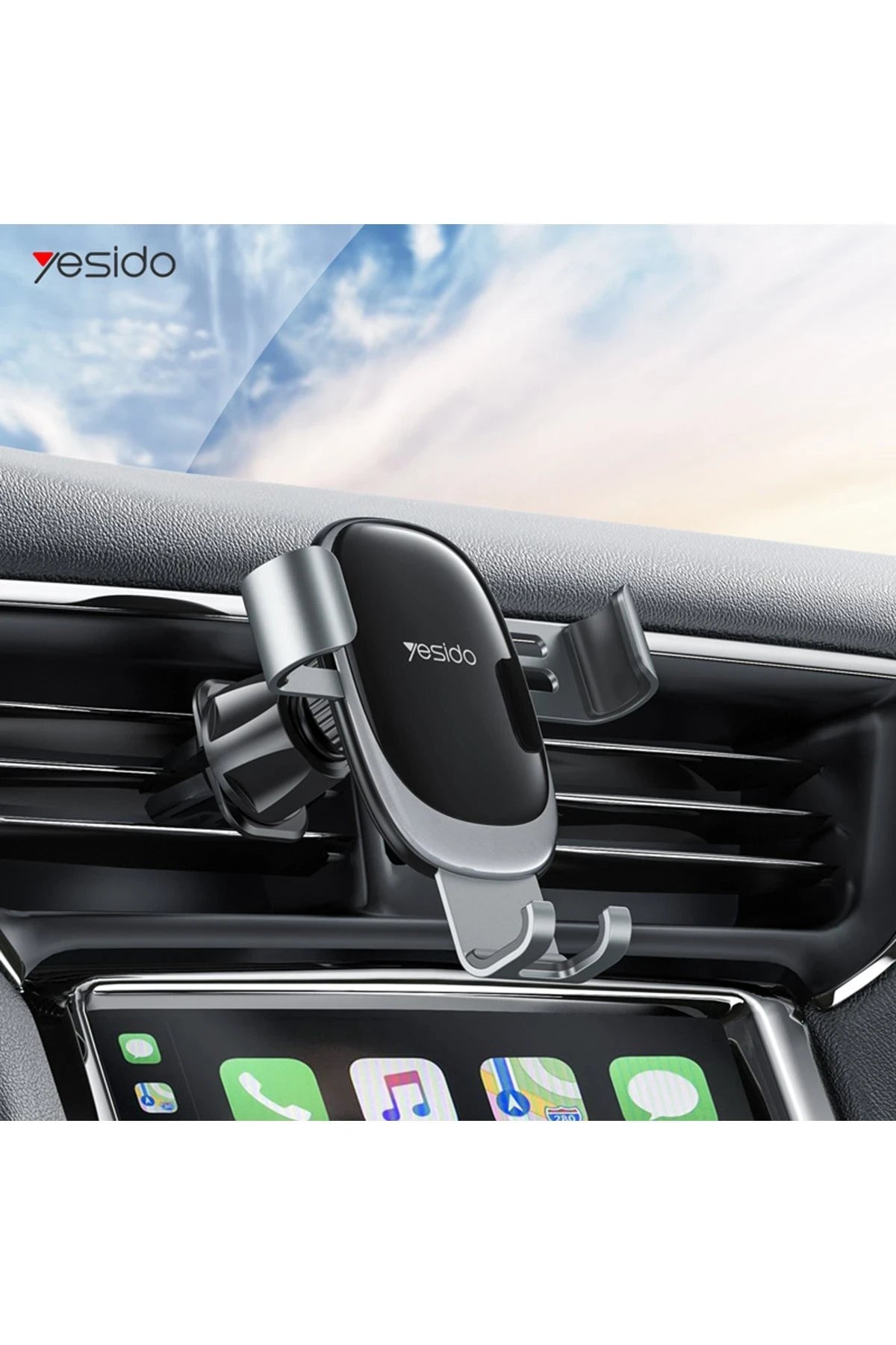 Yesido C122 Izgara Klipsli Araç Tutucu