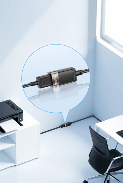 Yesido GS26 1.5M USB to Dişi USB 480 Mbps Data Aktarım Hızlı Dönüştürücü Kablo