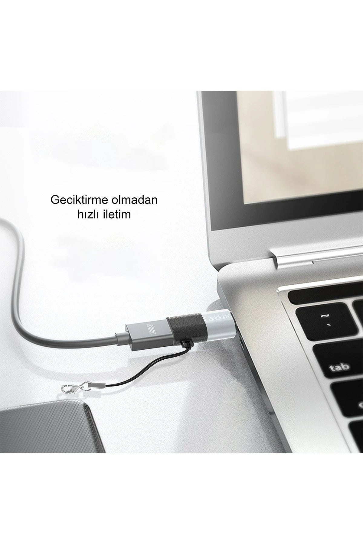Earldom TC17 Tak Çalıştır Lightning to Type-C Dönüştürücü
