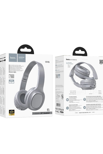 Hoco. W46 Charm Aux Destekli Bluetooth Kablosuz Kulaklık