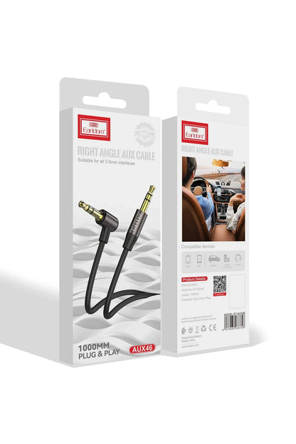 Earldom AUX46 Tak Çalıştır 1M 3.5mm Aux Kablo