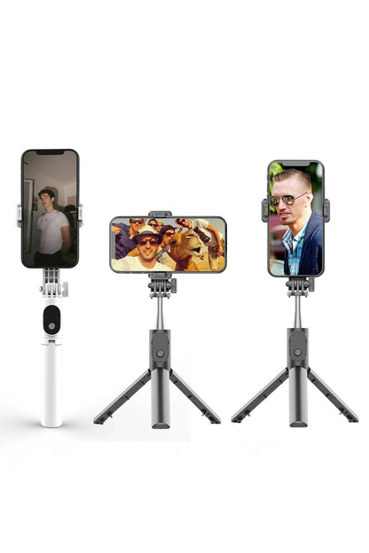 Earldom ZP25 Ayarlanabilir Açılı BT 4.0 Tripodlu Mini Selfie Çubuğu