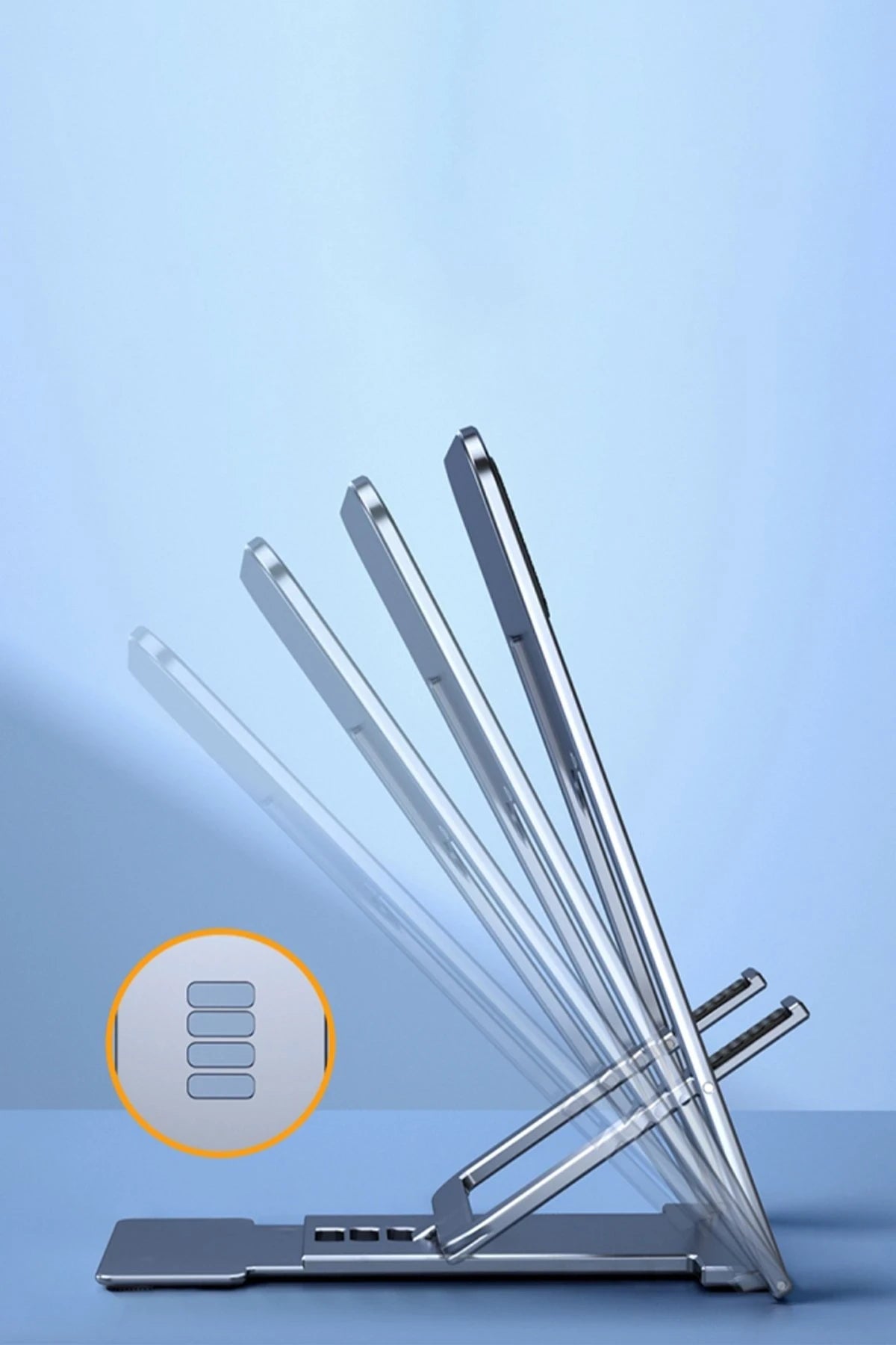 Konfulon CM25 Ayarlanabilir Katlanabilir Masaüstü Telefon ve Tablet Tutucu