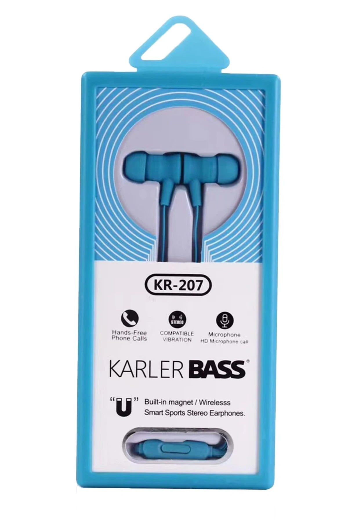 Karler Bass KR-207 Mıknatıslı Kablolu Kulaklık