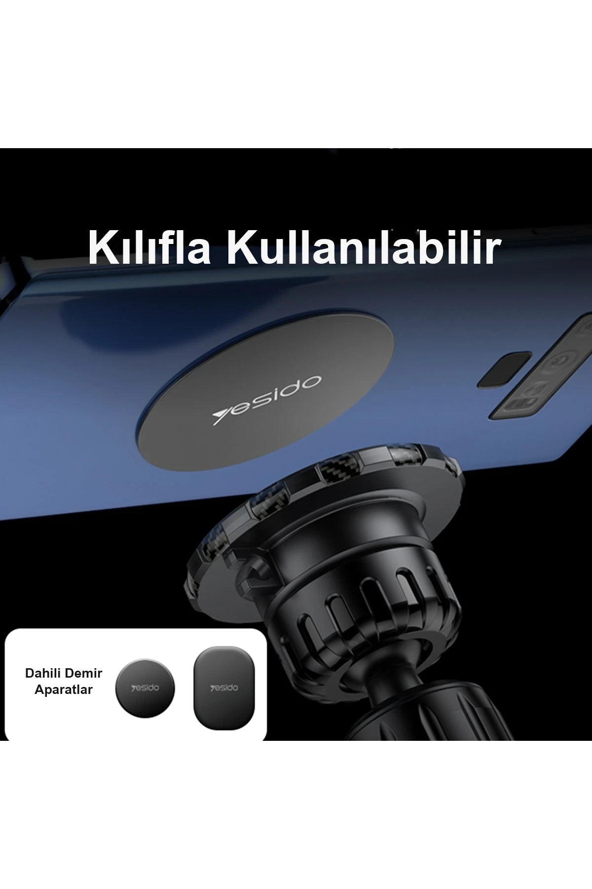 Yesido C154 Izgara Klipsli Manyetik Magsafe Araç Tutucu