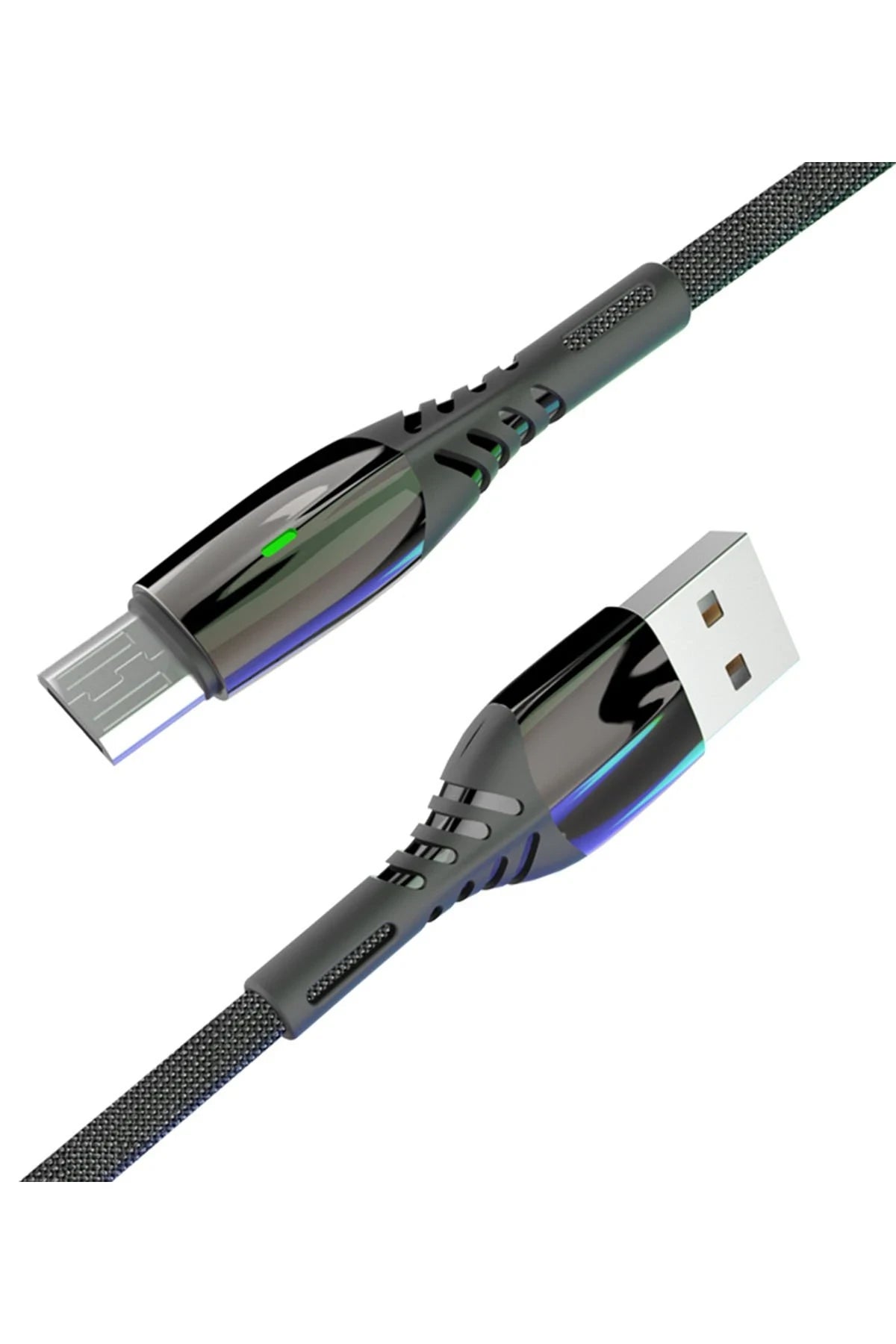Konfulon S91 Ledli Micro USB Kablo 1M 2.4A