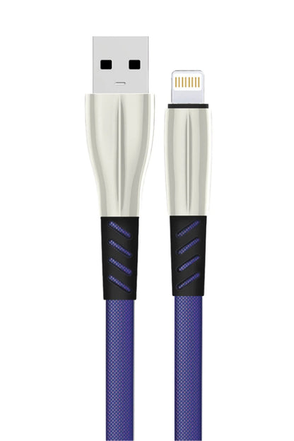 Konfulon S89 Metal Uçlu Lightning Kablo iPhone Uyumlu 1M 2.4A