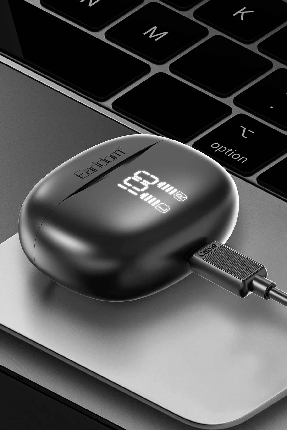 Earldom TWS36 Aktif Gürültü Engelleyici Özellikli Bluetooth 5.3 Kablosuz Airpods Kulaklık