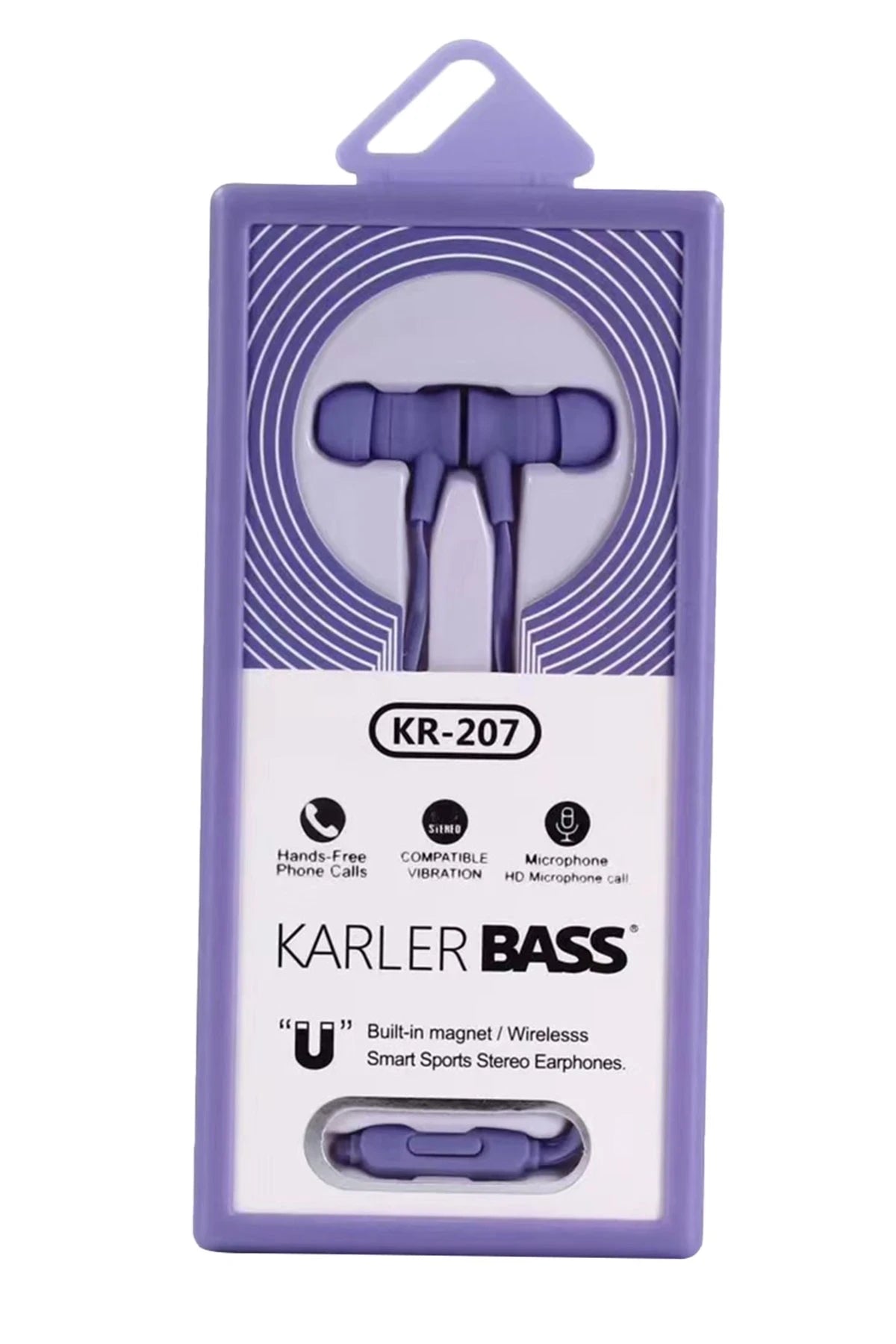 Karler Bass KR-207 Mıknatıslı Kablolu Kulaklık